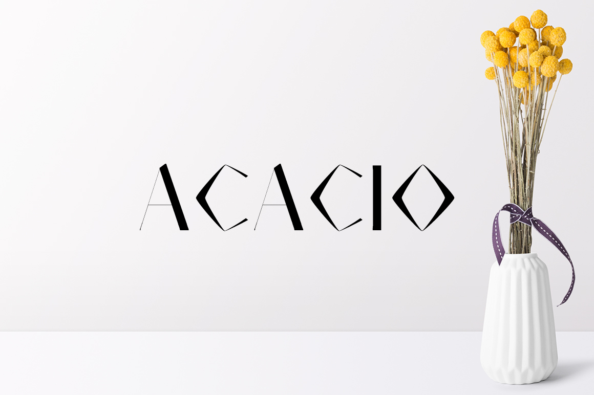 Acacio Font: A Bold Choice for Memorable Branding