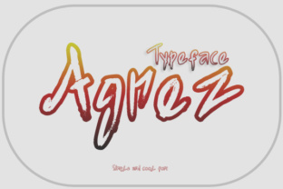 Agnez Font: The Perfect Display Typeface for Handmade Brands