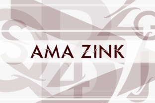 Ama Zink: A Neat Display Font for Editorial Design
