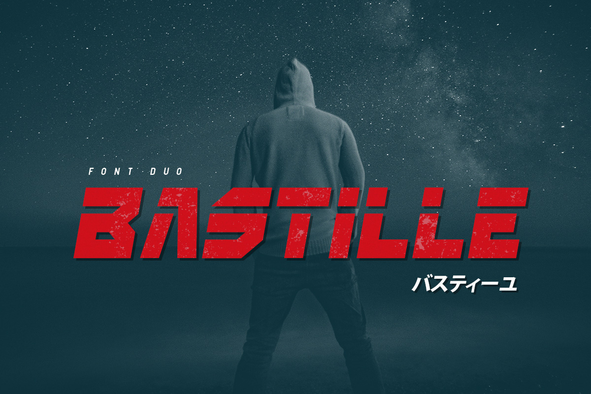 Bastille: A Masculine Display Font for Bold Web Design