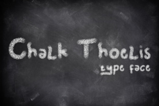 Chalk Thoelis Font for Modern Display Typography