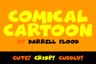 Comical Cartoon: A Whacky Display Font for Fun Web Projects