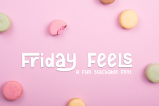 Friday Feels: A Playful Display Font for Modern Branding