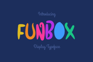 Funbox: A Playful Display Font for Your Brand