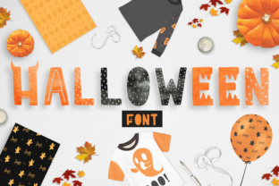 Ha-Halloween Display Font for Spooky Season Branding
