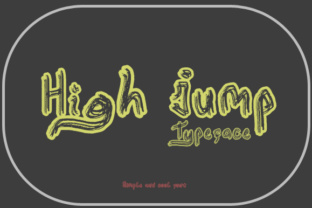 High Jump: A Bold Display Font for Modern Web Design