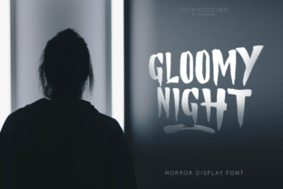 How Gloomy Night Transforms Brand Identity with Edgy Display Fonts