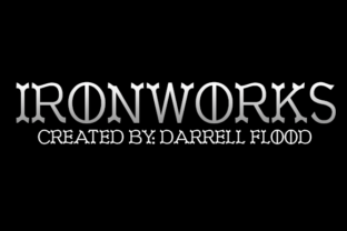 Ironworks: A Strong Display Font for Fantasy Themes