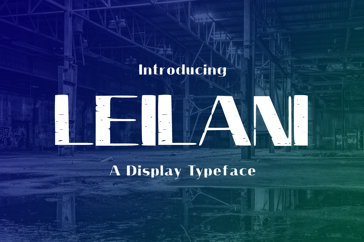 Leilani: The Modern Display Font for Bold Campaigns