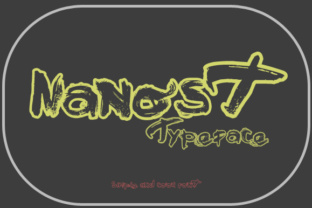 Nanost Font: A Modern Display Typeface for Editorial Design
