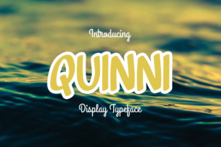 Quinni: A Freestyle Display Font for Modern Editorial Design