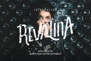 Revalina: A Vintage Display Font for Bold Branding