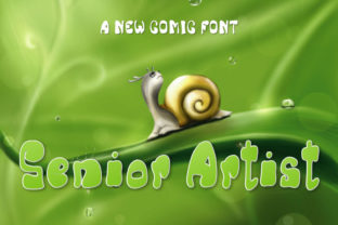 Senior Artist: The Display Font for Bold Branding