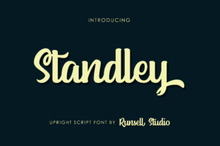Standley: A Premium Display Font for Memorable Branding