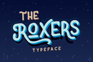 The Roxers: A Stunning Handmade Font for Vintage Designs