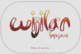 Wijilan Font: A Display Typeface for Polished Branding